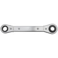 Wrenches | Klein Tools KT223X4 4-in-1 Lineman's Ratcheting Box Wrench image number 1