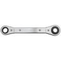 Wrenches | Klein Tools KT223X4 4-IN-1 Lineman's Ratcheting Box Wrench image number 1