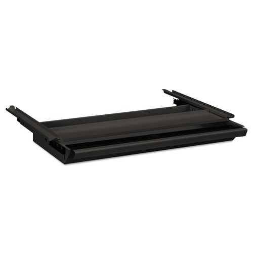 Office Filing Cabinets & Shelves | HON HD8.S 24.75 in. W x 14.75 in. D x 3 in. H Center Drawer with Core Removable Locks - Charcoal image number 0