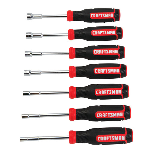 Nut Drivers | Craftsman CMHT65081M 7-Piece SAE/MM Nut Driver Set image number 0