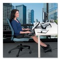 Office Jansan | Fellowes Mfg Co. 8037601 Professional Series 15 in. x 2 in. x 14.5 in. Back Support with Microban Protection - Black image number 4