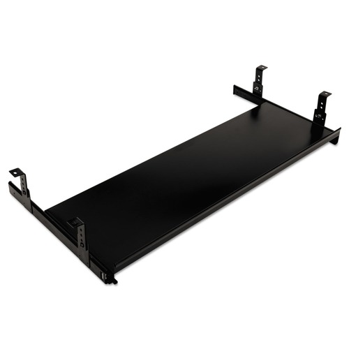 Office Jansan | HON H4028.P 30 in. x 10 in. Oversized Keyboard Platform/Mouse Tray - Black image number 0