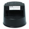 Labor Day Sale! Save $30 off $199! | Rubbermaid Commercial FG252300BLA 13-1/2 in. 350 lbs. Capacity Rolling Step Stool with Retractable Casters - Black image number 1
