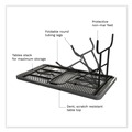 Folding Tables | Iceberg 65507 IndestrucTable 48 in. x 24 in. x 29 in. Commercial Folding Table - Rectangular Charcoal image number 2