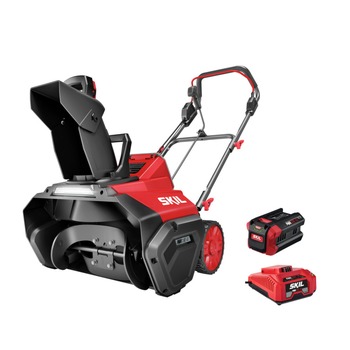 OUTDOOR TOOLS AND EQUIPMENT | Skil SB2001C-10 PWRCore 40 Brushless Lithium-Ion 20 in. Cordless Single Stage Snow Blower Kit (6 Ah)