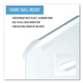 Office & Office Supplies | MasterVision MVI270205 Gold Ultra 72 in. x 48 in. Magnetic Dry Erase Boards - White Lacquered Steel Surface, White Aluminum Frame image number 9