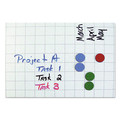 | MasterVision FM1601 3/4 in. Magnetic Color Coding Dots - Blue (20 Dots/Pack) image number 1