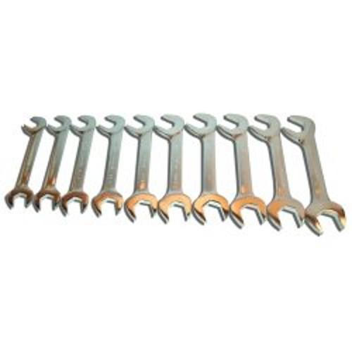 Angled Wrenches | V8 Tools 9810 10-Piece SAE Jumbo Angle Head Wrench Set image number 0