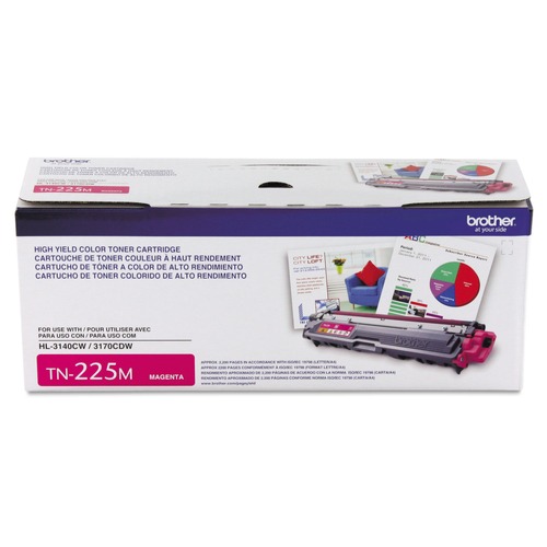 Office Jansan | Brother TN225M 2200 Page Yield High Yield Toner - Magenta image number 0