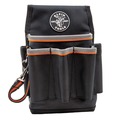 Klein Tools 5241 Tradesman Pro 10.25 in. x 6.75 in. x 10.25 in. 6-Pocket Tool Pouch image number 2