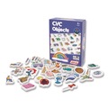 Arts & Crafts Supplies | Junior Learning Inc JL641 1.6 in. Tall Rainbow CVC Objects - White Background/Assorted Object Colors image number 1