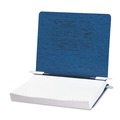 Office Jansan | ACCO A7054123A PRESSTEX 11 in. x 8.5 in. 6 in. Capacity 2 Posts Post Binders with Storage Hooks - Dark Blue image number 1