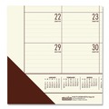 Calendars & Planners | House of Doolittle 124-41 EcoTones 22 in. x 17 in. 12-Month (Jan-Dec) 2026 Recycled Monthly Desk Pad Calendar - Cream/Brown image number 1