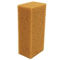 Cleaning Cloths | Unger UNGSP010 3.75 in. x 8.5 in. x 2.75 in. Fixi-Clamp Sponge - Yellow image number 3