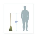 Brooms | Boardwalk BWK932CCT 56 in. Corn Fiber Bristles Warehouse Broom - Natural (12/Carton) image number 5
