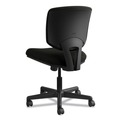 Office Jansan | HON H5701.SB11.T Volt Series 250 lbs. Capacity 18 in. to 22.25 in. Seat Height Leather Task Chair - Black image number 9