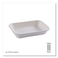 Food Trays, Containers, and Lids | Eco-Products EP-SCRC16NFA 16 oz 7 x 5 x 1 Vanguard Worldview Renewable and Compostable Sugarcane Take-Out Containers - White (400/Carton) image number 8