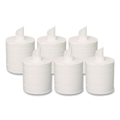 Paper Towels and Napkins | GEN 8276 7.3 in. x 500 ft. 2-Ply Centerpull Towels - White (6 Rolls/Carton) image number 0