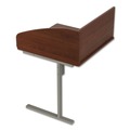 Office Furniture & Lighting | Linea Italia LITSC802CH 31.25 in. x 23.25 in. x 45.25 in. 1-Leg Study Carrell Add On - Cherry image number 5