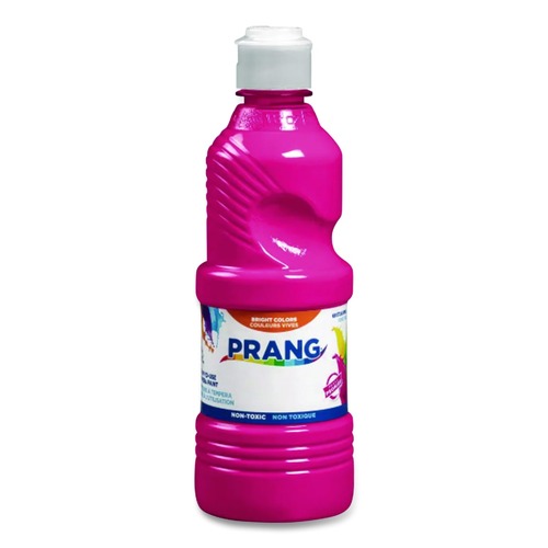 Painting | Prang X21618 16 oz. Dispenser-Cap Bottle Ready-to-Use Tempera Paint - Magenta image number 0