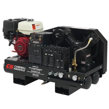 PRODUCTS | Campbell Hausfeld GR3100 120V/240V 13 HP 10 Gallon 3-in-1 Air Compressor/Generator/Welder