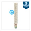 Office Jansan | Dixie 5356CD 16 oz. PerfecTouch Coffee Haze Design Paper Hot Cups (50/Pack) image number 1
