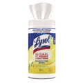 Disinfectants | LYSOL Brand 19200-77182 1 Ply 7 in. x 7.25 in. Lemon and Lime Blossom Disinfecting Wipes - White (6/Carton) image number 3