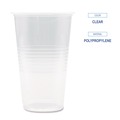 Food Service | Boardwalk BWKTRANSCUP20PK 20 oz. Translucent Plastic Cold Cups - Clear (50/Pack) image number 3