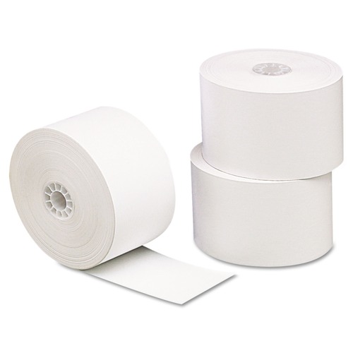  | Universal UNV35712 Direct Thermal 3.13 in. x 230 ft. Printing Paper Rolls - White (10/Pack) image number 0