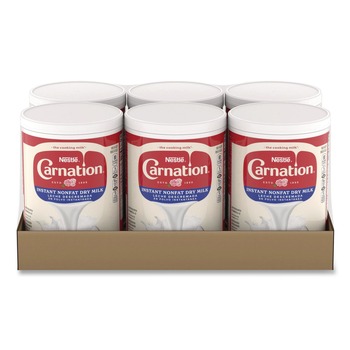 Carnation 8.5 lb. Instant Nonfat Dry Milk - Unsweetened (6/Carton)