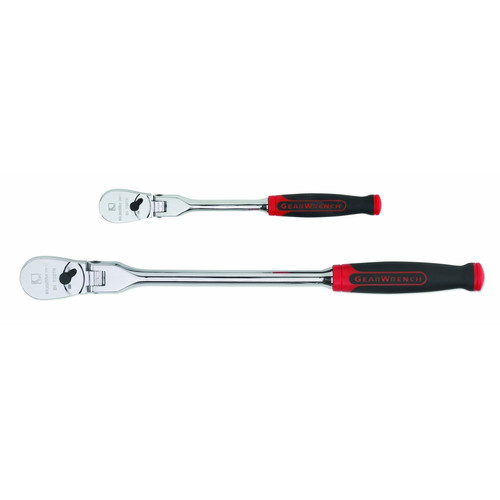 Ratchets | GearWrench 81204F 2-Piece 1/4 in. and 3/8 in. Drive 84 Tooth Flex Ratchet Set image number 0