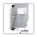 Office Jansan | MasterVision GA0396830 36 in. x 24 in. Aluminum Frame Weekly Planner image number 8