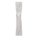 Cutlery | Dixie FMP23C Mediumweight Polypropylene Fork Cutlery - White (1000/Carton) image number 3