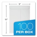  | Quality Park QUA44582 9 in. x 12 in. #10 1/2 Cheese Blade Flap Redi-Strip Catalog Envelope - White (100/Box) image number 6