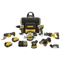 Combo Kits | Factory Reconditioned Dewalt DCKSS735P2R 20V MAX XR Brushless Lithium-Ion Cordless 7-Tool Combo Kit (5 Ah) image number 0