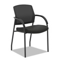 Office Jansan | HON H2285.VA10.T 23 in. x 24.75 in. x 34.5 in. Lota Series Guest Side Chair - Black image number 1