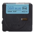 Labels | Brother P-Touch BTAGL33 0.47 in. x 13.1 ft. Genuine P-Touch BTAG Label Tapes - Blue on Light Blue image number 3