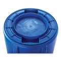 Trash & Waste Bins | Rubbermaid Commercial FG263273BLUE 32 gal. Polyethylene Brute Recycling Container - Blue image number 1