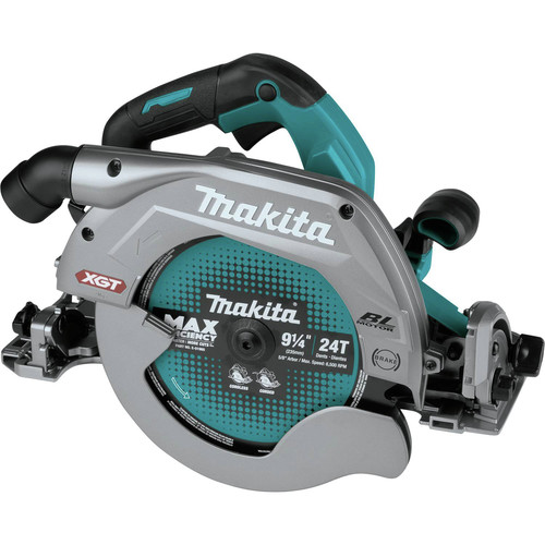 Circular Saws | Makita GSH03Z 40V max XGT Brushless Lithium-Ion 9-1/4 in. Cordless AWS Capable Circular Saw with Guide Rail Compatible Base (Tool Only) image number 0