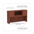  | Alera ALEVA286015MC Valencia Series 58.88 in. x 15 in. x 35.38 in. 4-Compartment Hutch with Doors - Medium Cherry image number 6
