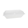 Food Trays, Containers, and Lids | Pactiv Corp. 0TH10099Y000 9.75 in. x 5 in. x 3.25 in. Foam Hinged Lid Containers - White (560/Carton) image number 0