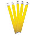 Bulk Savings Pricing 3 | Advantus 75512 9.75 in. x 0.75 in. Sequentially Numbered Crowd Management Wristbands - Yellow (500/Pack) image number 0