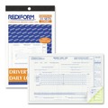 Office Jansan | Rediform S5031NCL 8.75 in. x 5.38 in. Two-Part Carbonless Driver's Daily Log Book image number 1