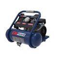 Portable Air Compressors | Campbell Hausfeld DC020500 2 HP 2 Gallon 125 PSI Single Stage Electric Quiet Oil-Free Portable Air Compressor image number 1