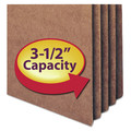 File Folders | Smead 73805 3.5 in. Expansion Letter Size Redrope Drop Front File Pockets (50/Box) image number 8