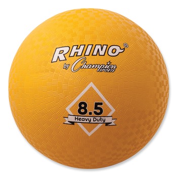 Champion Sports 8.5 in. Diameter Heavy Duty Playground Ball - Yellow
