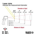 Detection Tools | Klein Tools IR5 Dual Laser Infrared Thermometer image number 7