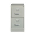 Office Filing Cabinets & Shelves | Alera 26119 15 in. x 22 in. x 28.37 in. Letter-Size Two-Drawer Economy Vertical File - Light Gray image number 0