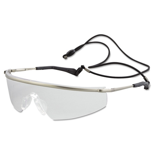 Eye Protection | Crews T3110AF Triwear Metal Protective Eyewear, Platinum Frame, Clear Anti-Fog Lens image number 0