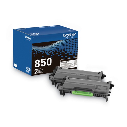 Ink & Toner | Brother TN8502PK 8,000 Page-Yield High-Yield Toner - Black (2/Pack) image number 0
